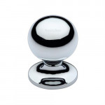 M Marcus Heritage Brass Ball Design Cabinet Knob 25mm 
